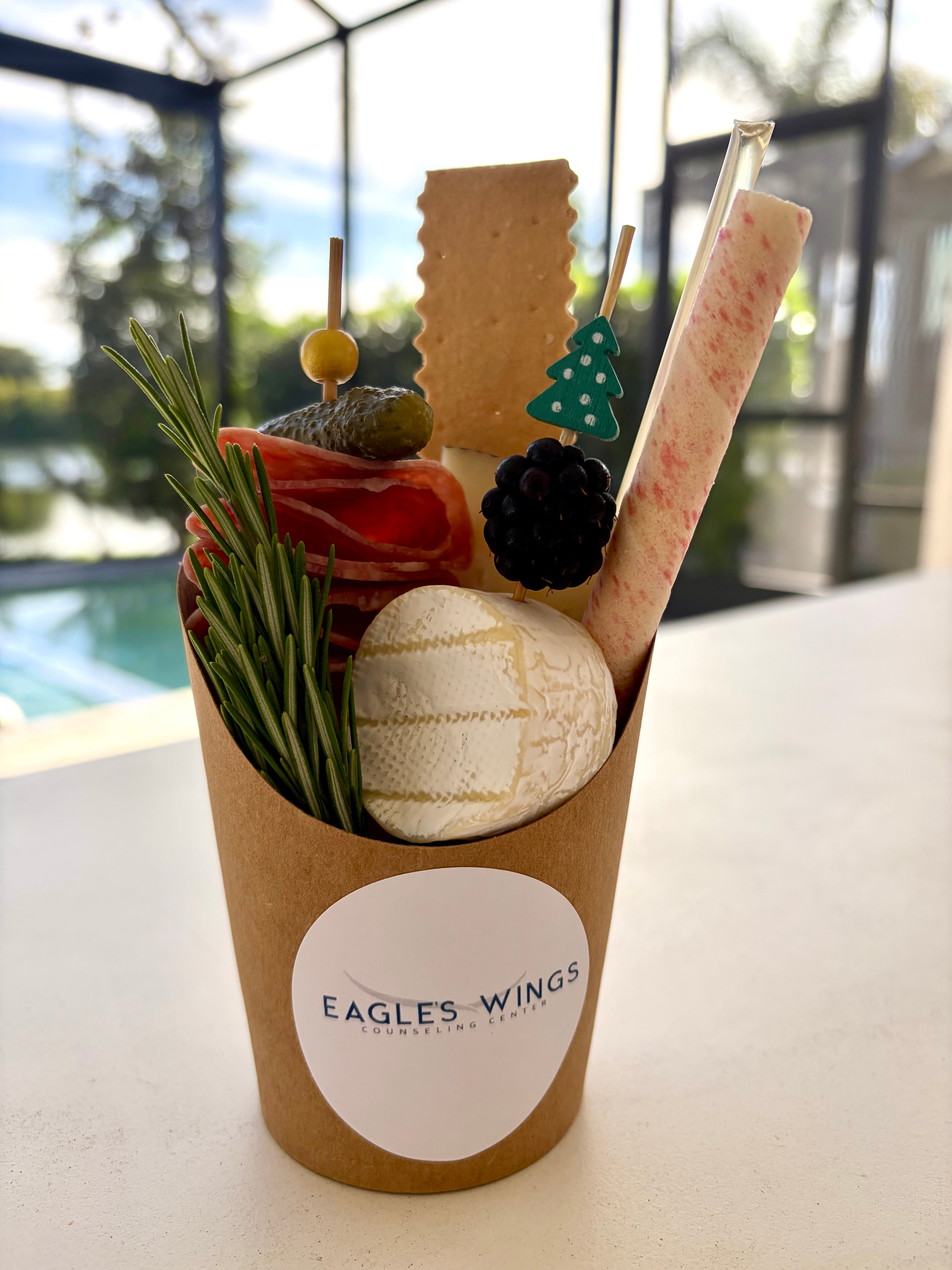 Christmas Charcuterie Cup (12 @ $13 each))