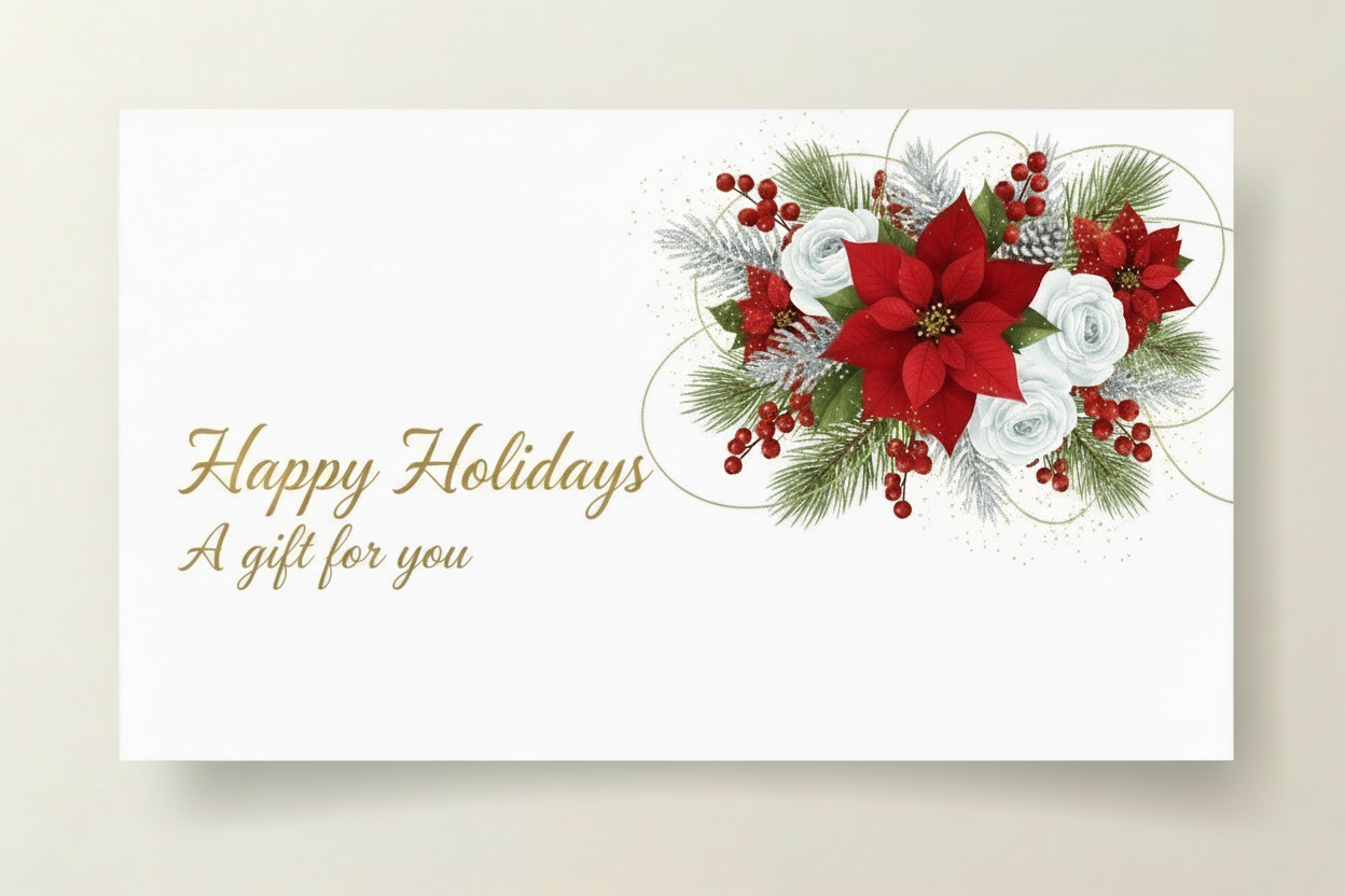 Add "A gift for you"